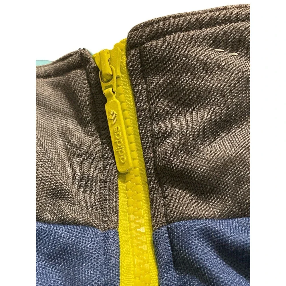 Vintage‎ Adidas Zip Up Jacket Multicolor Large Sleeve Size M